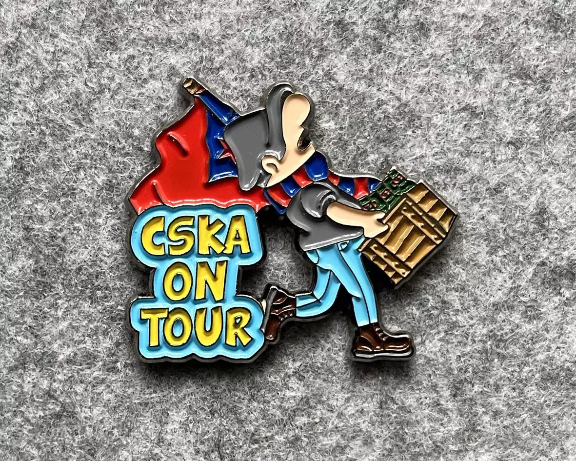 Значок CSKA On Tour. ЦСКА
