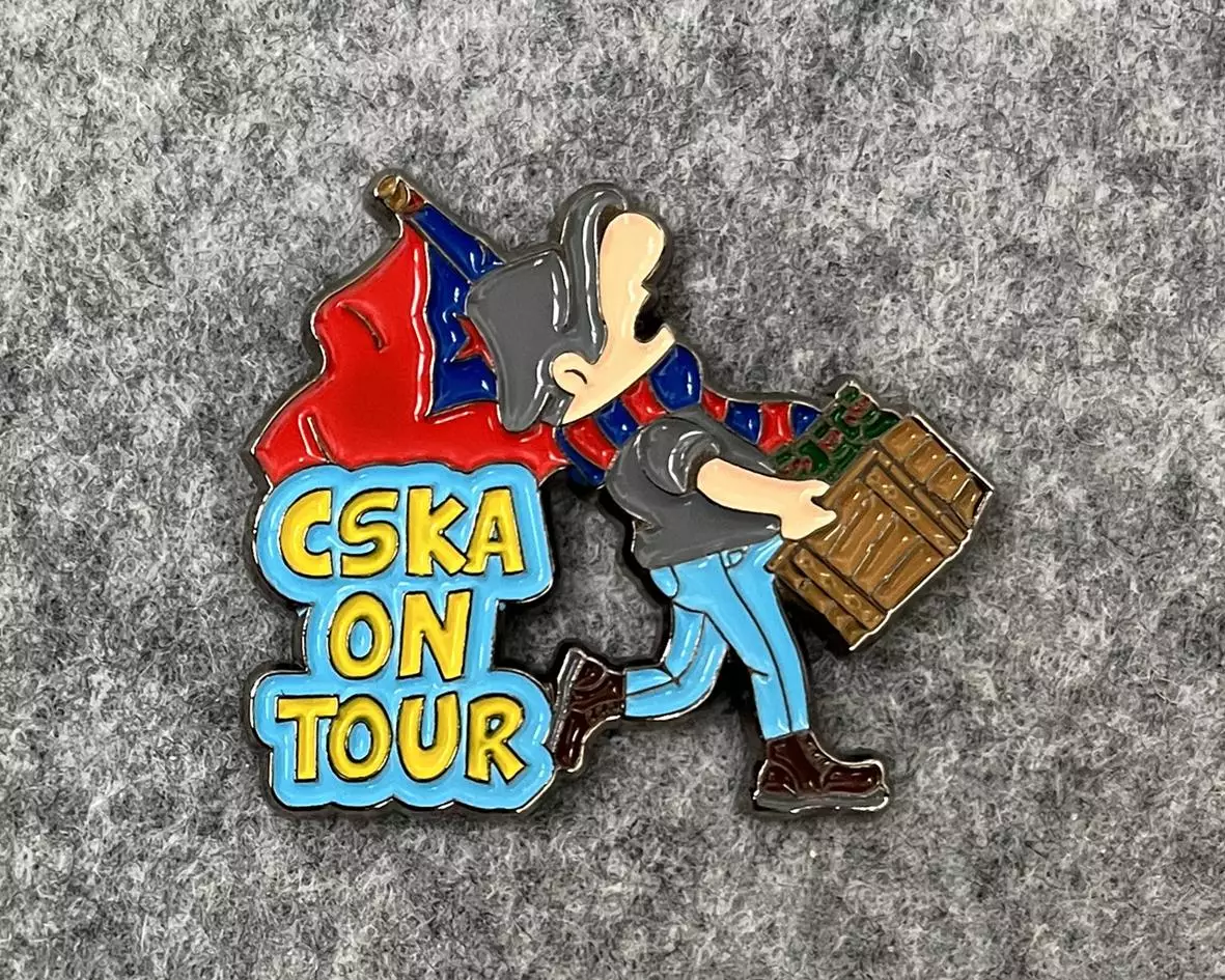 Значок CSKA On Tour. ЦСКА 1