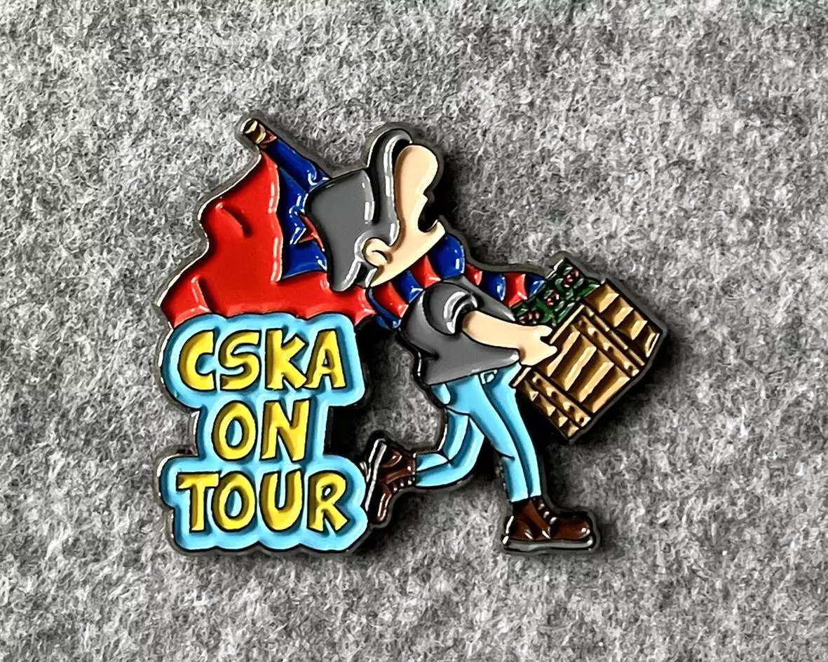 Значок CSKA On Tour. ЦСКА 2