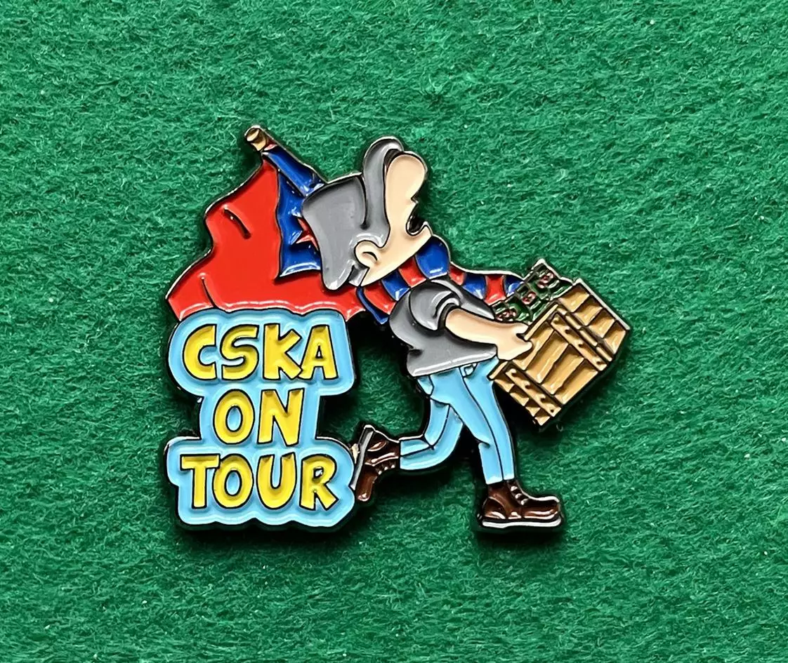 Значок ЦСКА CSKA On Tour