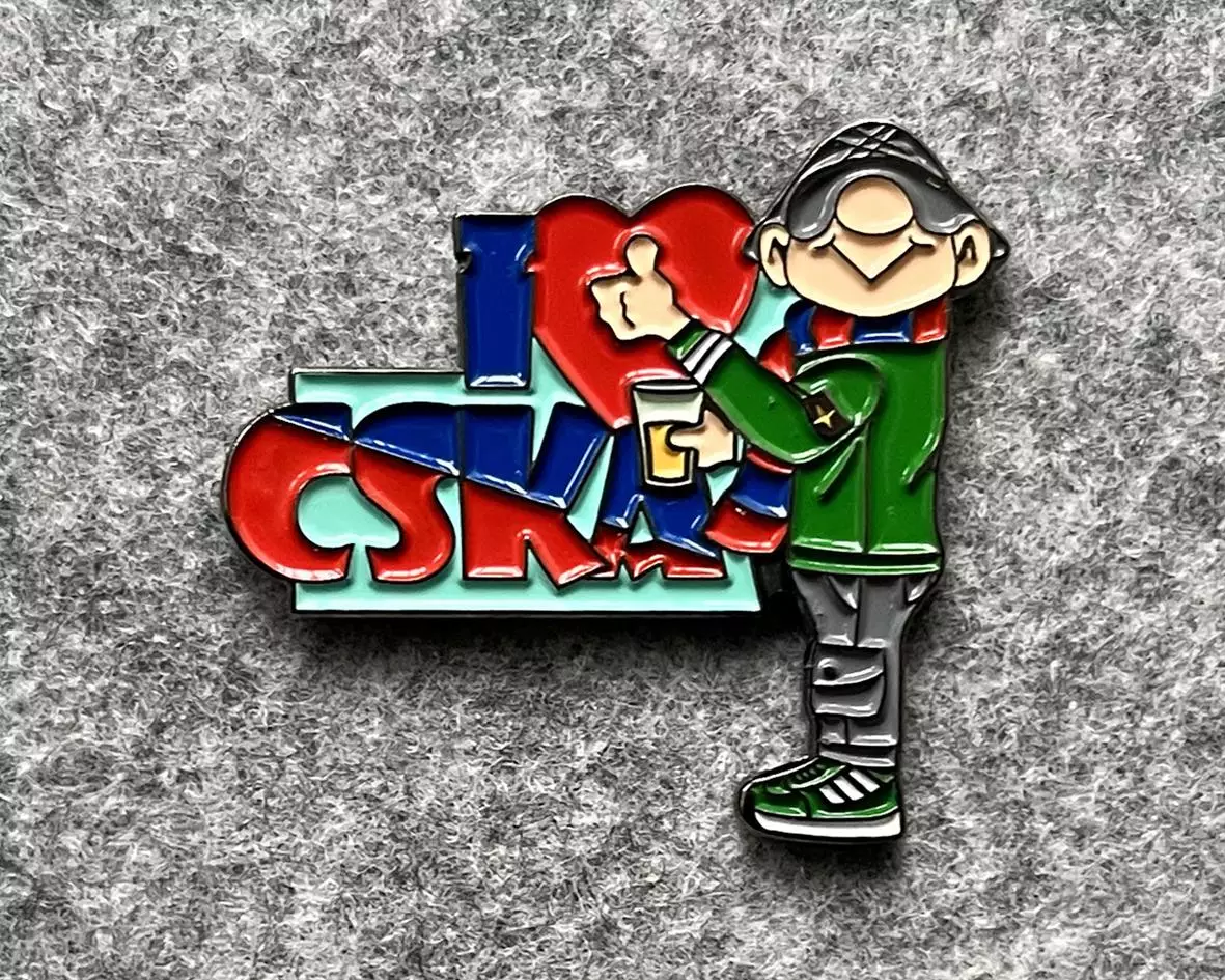 Значок I Love CSKA. ЦСКА
