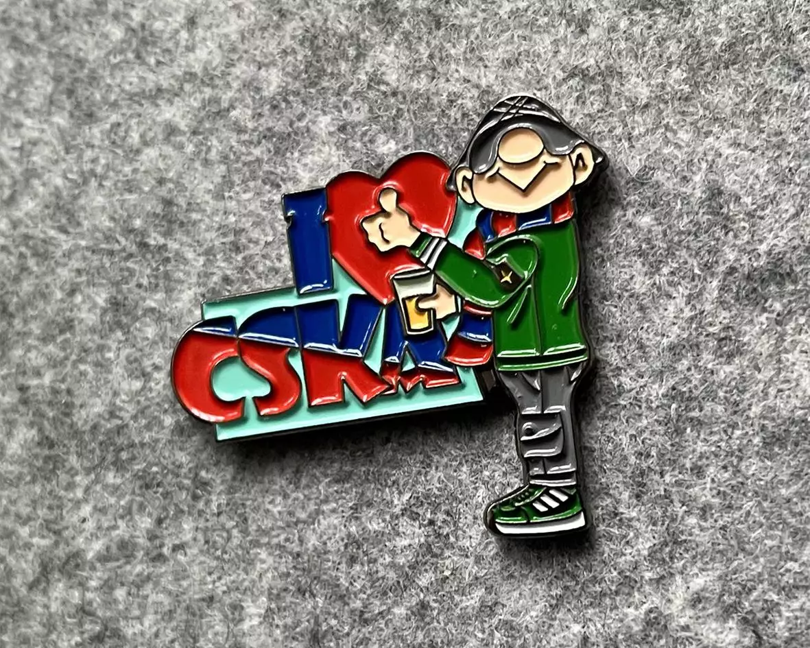 Значок I Love CSKA. ЦСКА 2