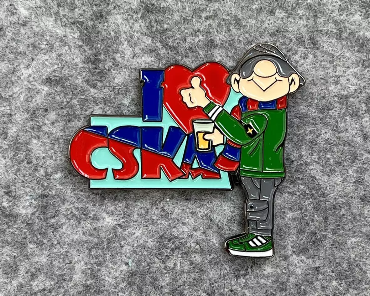 Значок ЦСКА I Love CSKA