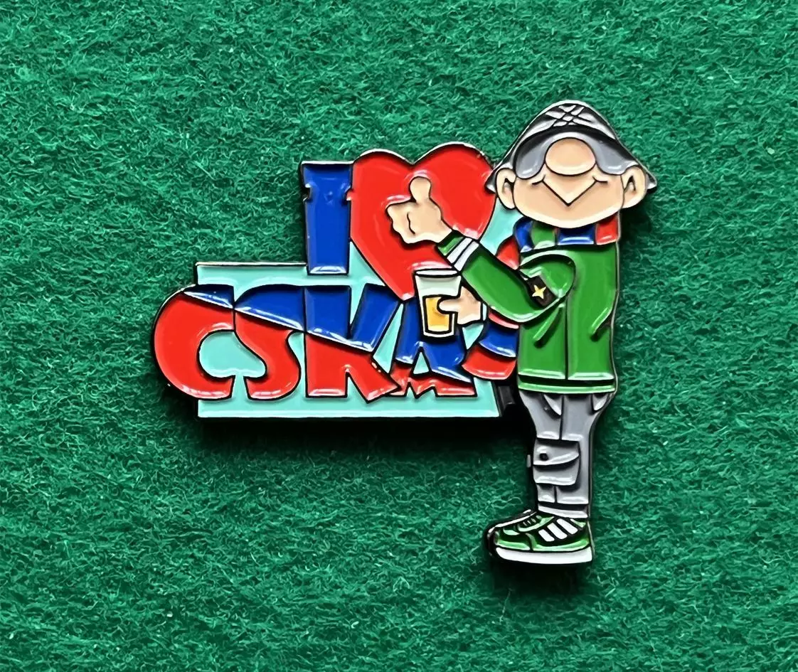 Значок ЦСКА I Love CSKA