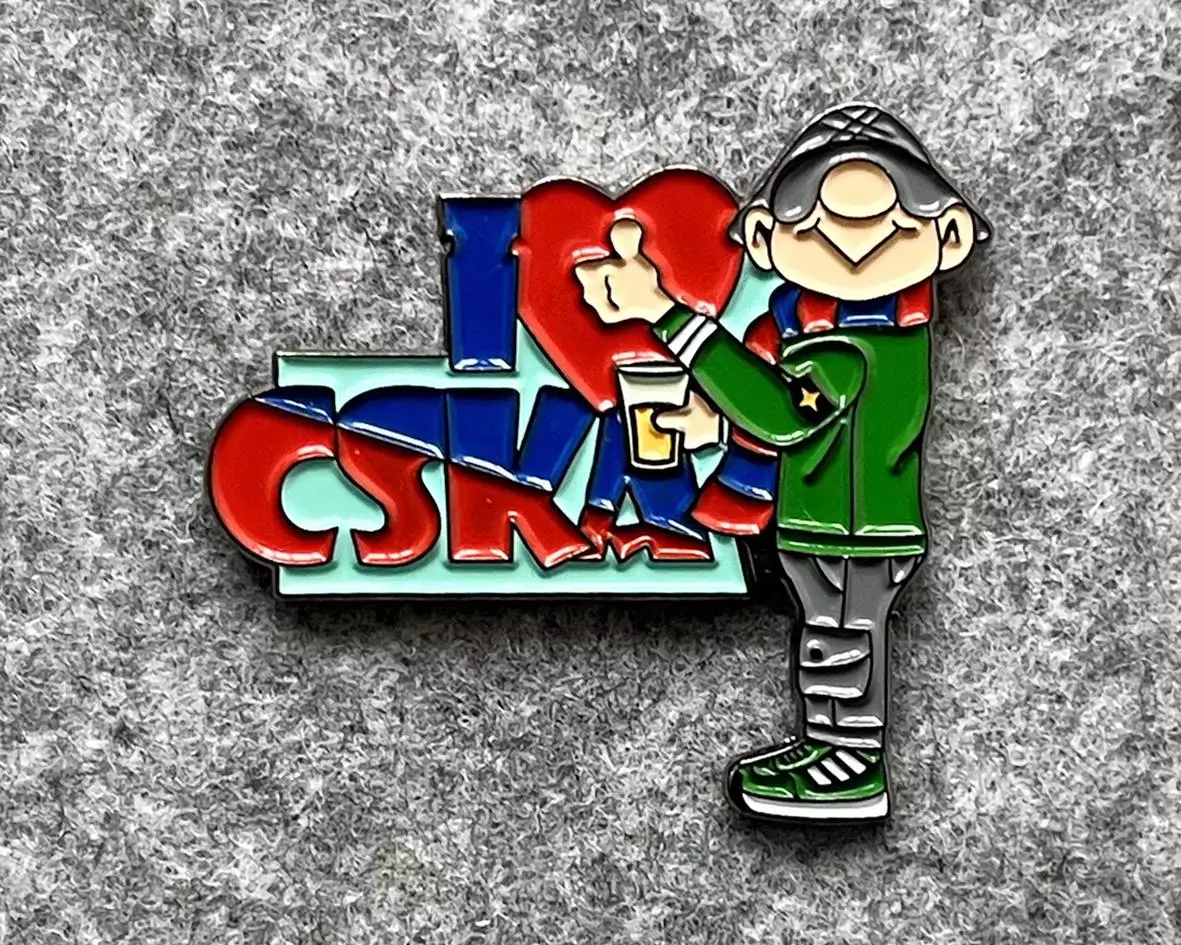 Значок ЦСКА I Love CSKA