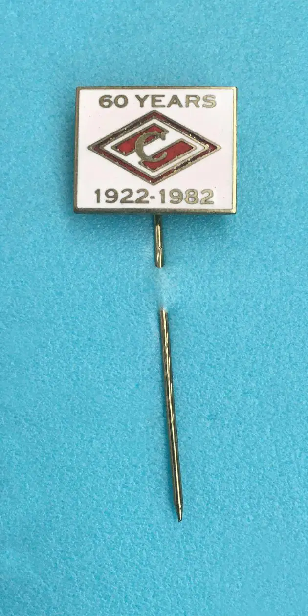 Спартак М. 60 лет. Редкий значок!