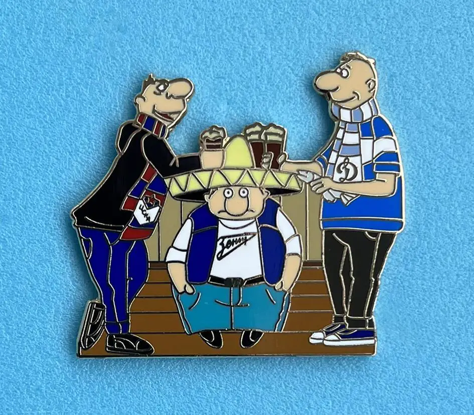 Значок ЦСКА, Динамо, Зенит. Футбол под пиво