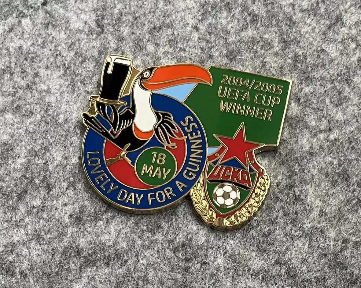 Значок ЦСКА. 18 мая & Guinness 1