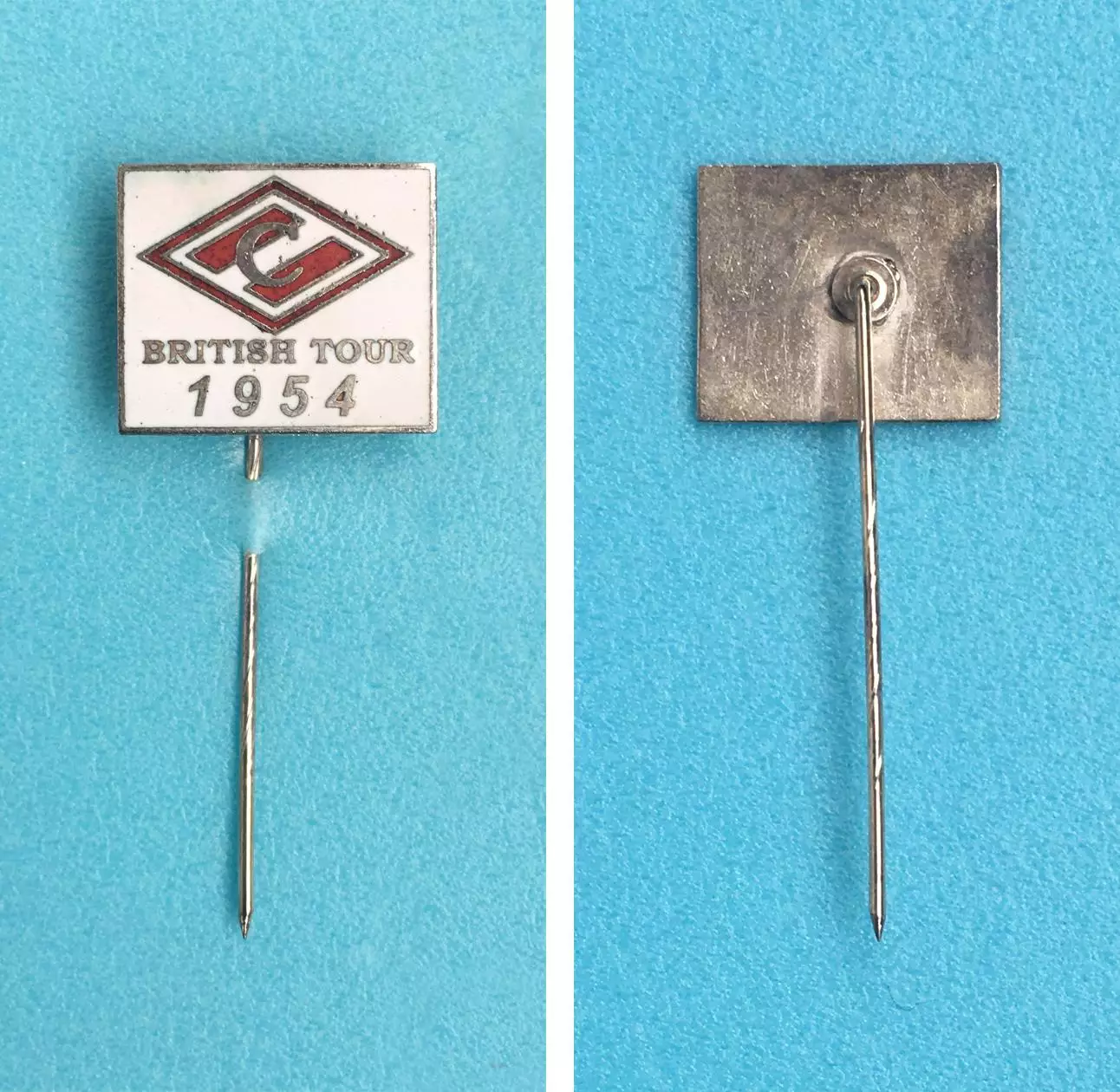 Спартак М. 1954г. Тур в Англию. Редкий значок! 1