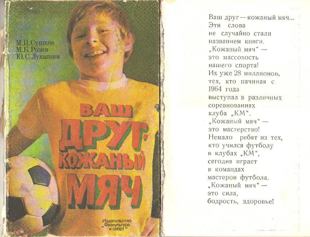 Сушков, Розин, Лукашин. Ваш друг - кожаный мяч (1977 и 1983)
