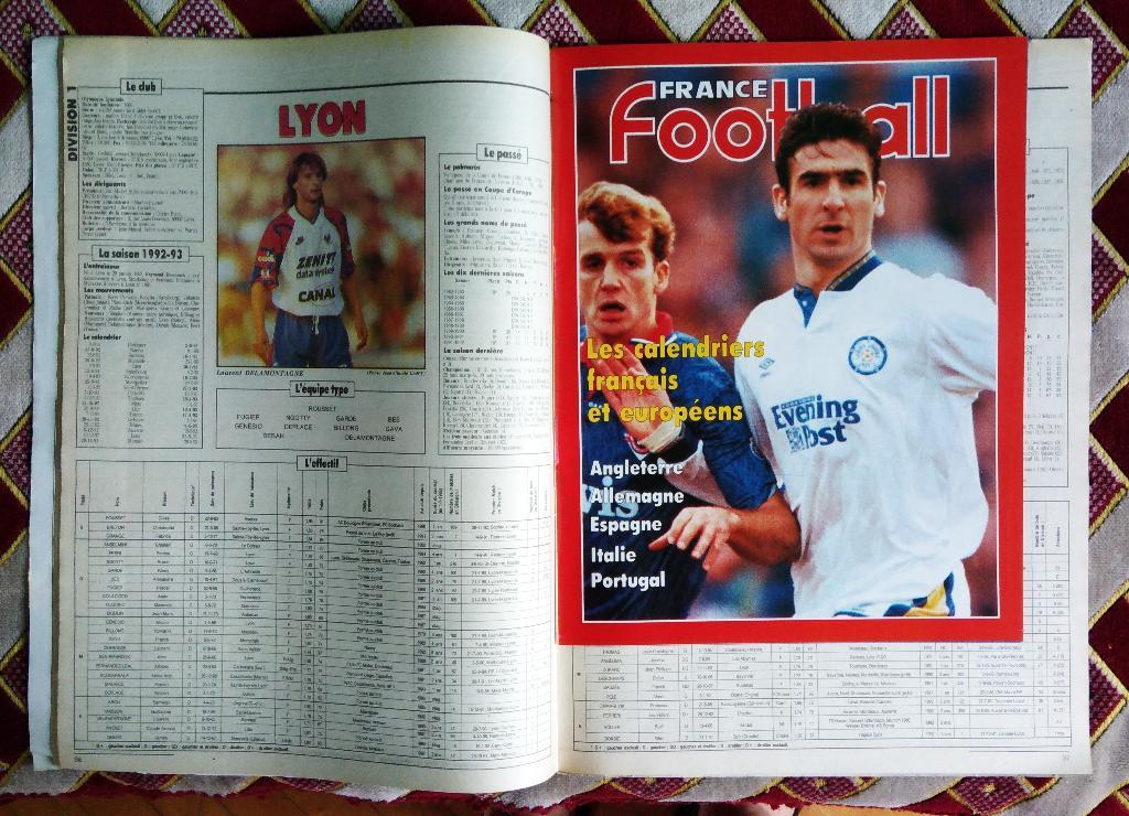 France Football №2418 от 11 августа 1992 года 1
