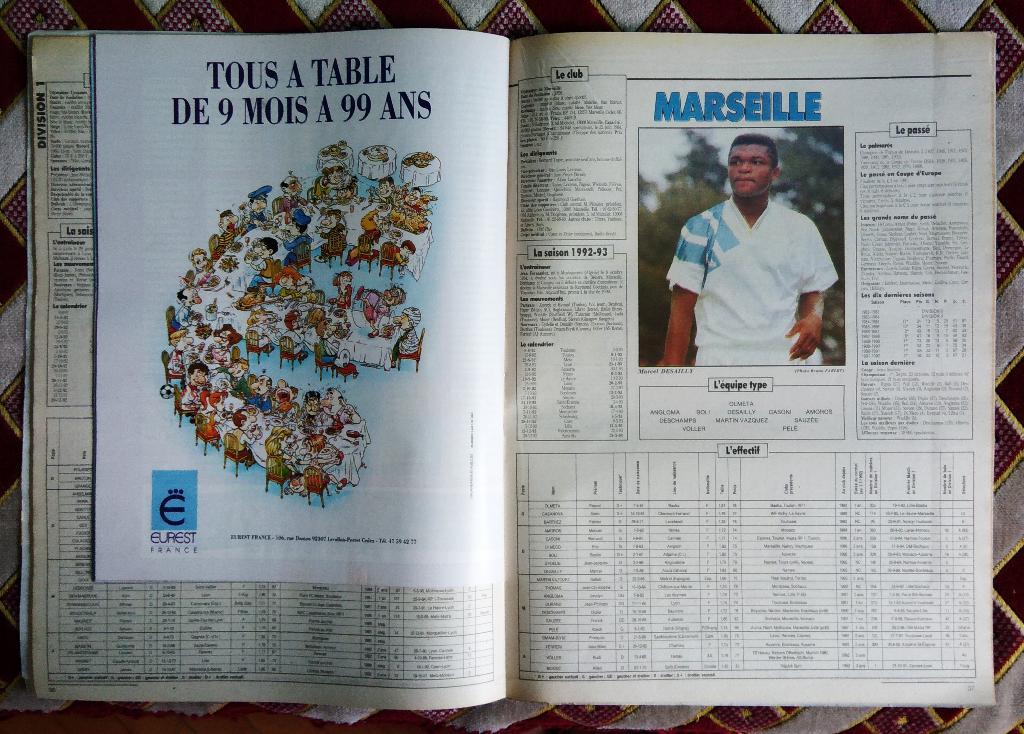 France Football №2418 от 11 августа 1992 года 4