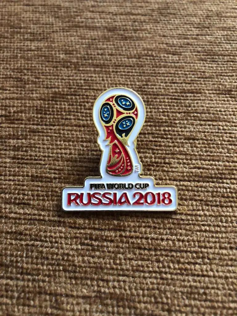 ЧМ 2018. Значок -логотип турнира.