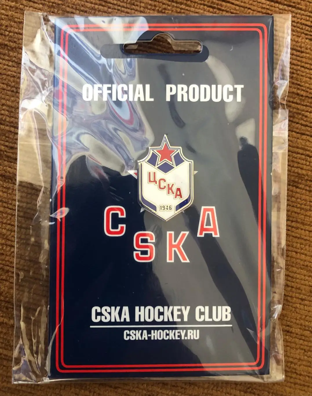 Официальный значок ХК ЦСКА Москва (3) 2