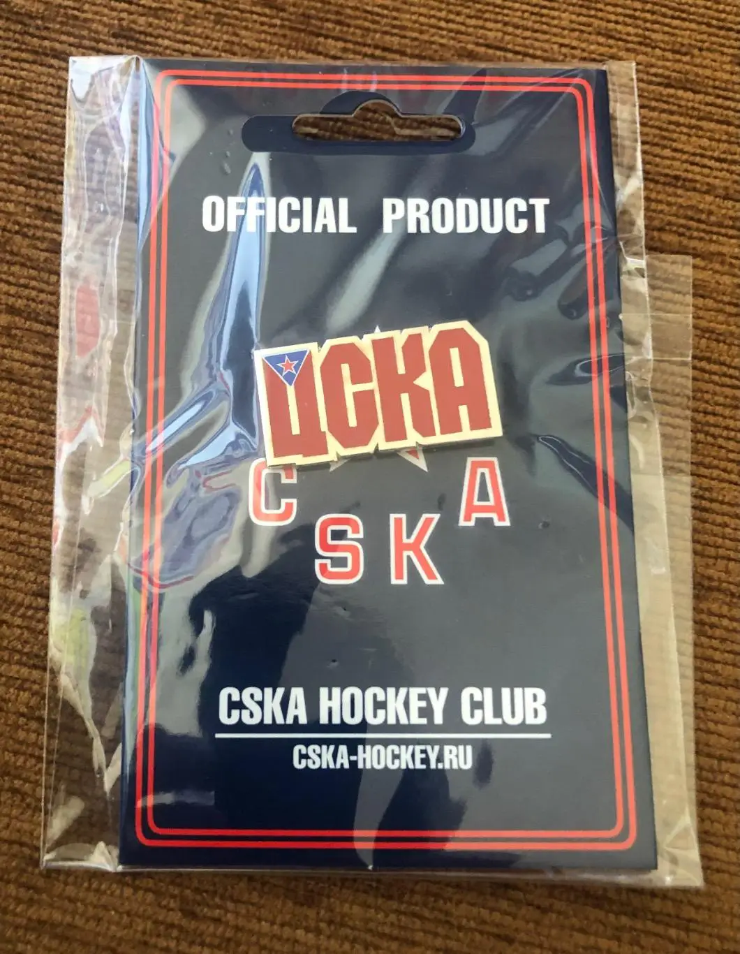 Официальный значок ХК ЦСКА Москва (4) 2