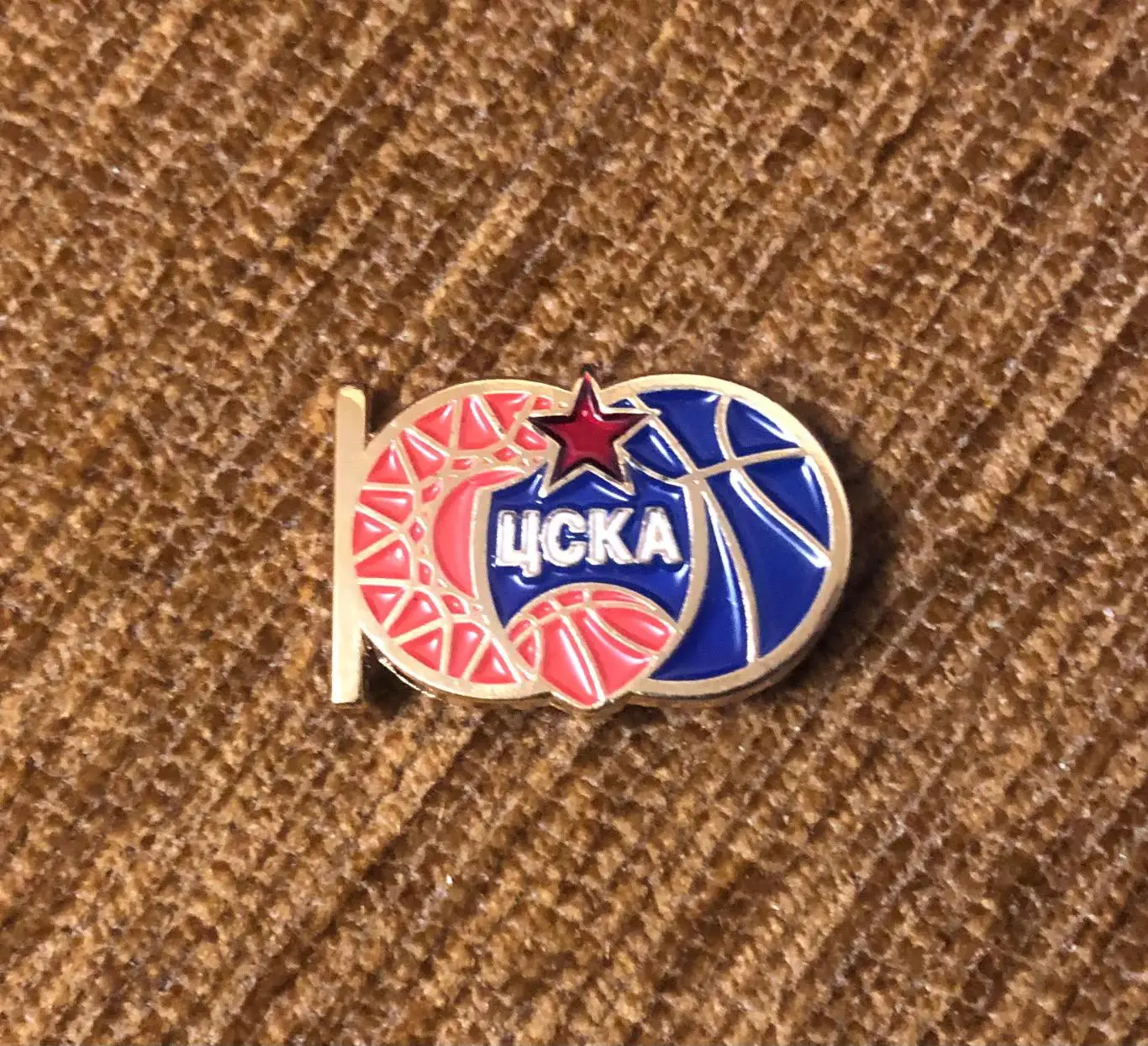 Официальный значок ПБК ЦСКА Москва