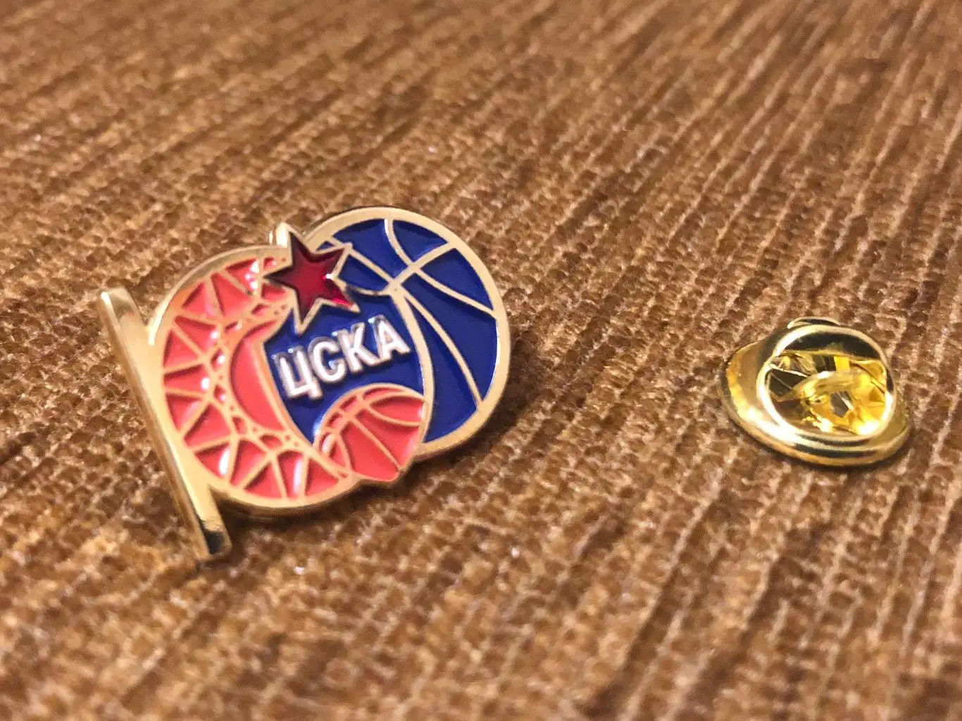 Официальный значок ПБК ЦСКА Москва 1