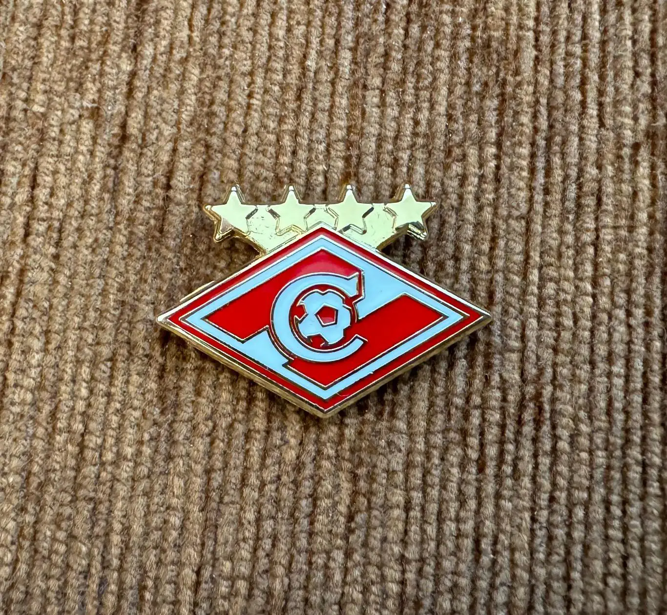 Официальный значок «ФК Спартак Москва» (логотип)