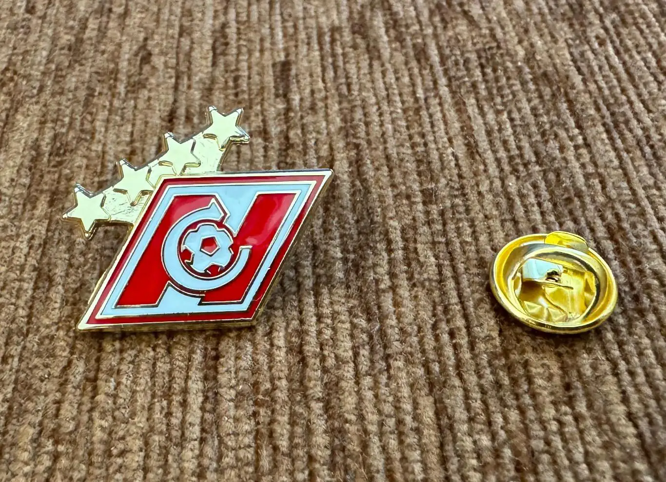 Официальный значок «ФК Спартак Москва» (логотип) 1