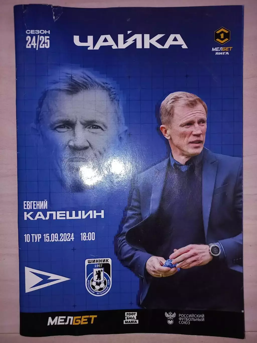 15.09.2024. Чайка (Песчанокопское) - Шинник (Ярославль)