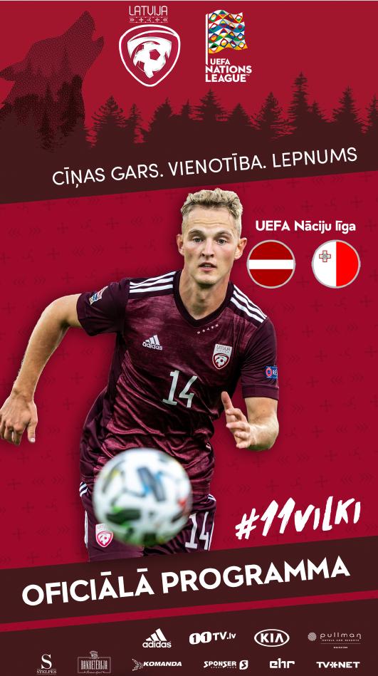 Латвия - Мальта 2020 Лига Наций