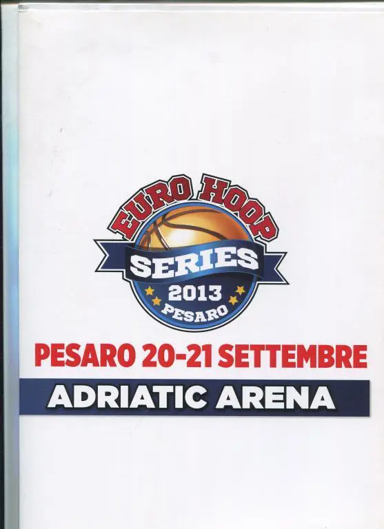 Euro Hoop Series 20-21.09.2013 Пезаро Турнир с участием ЦСКА