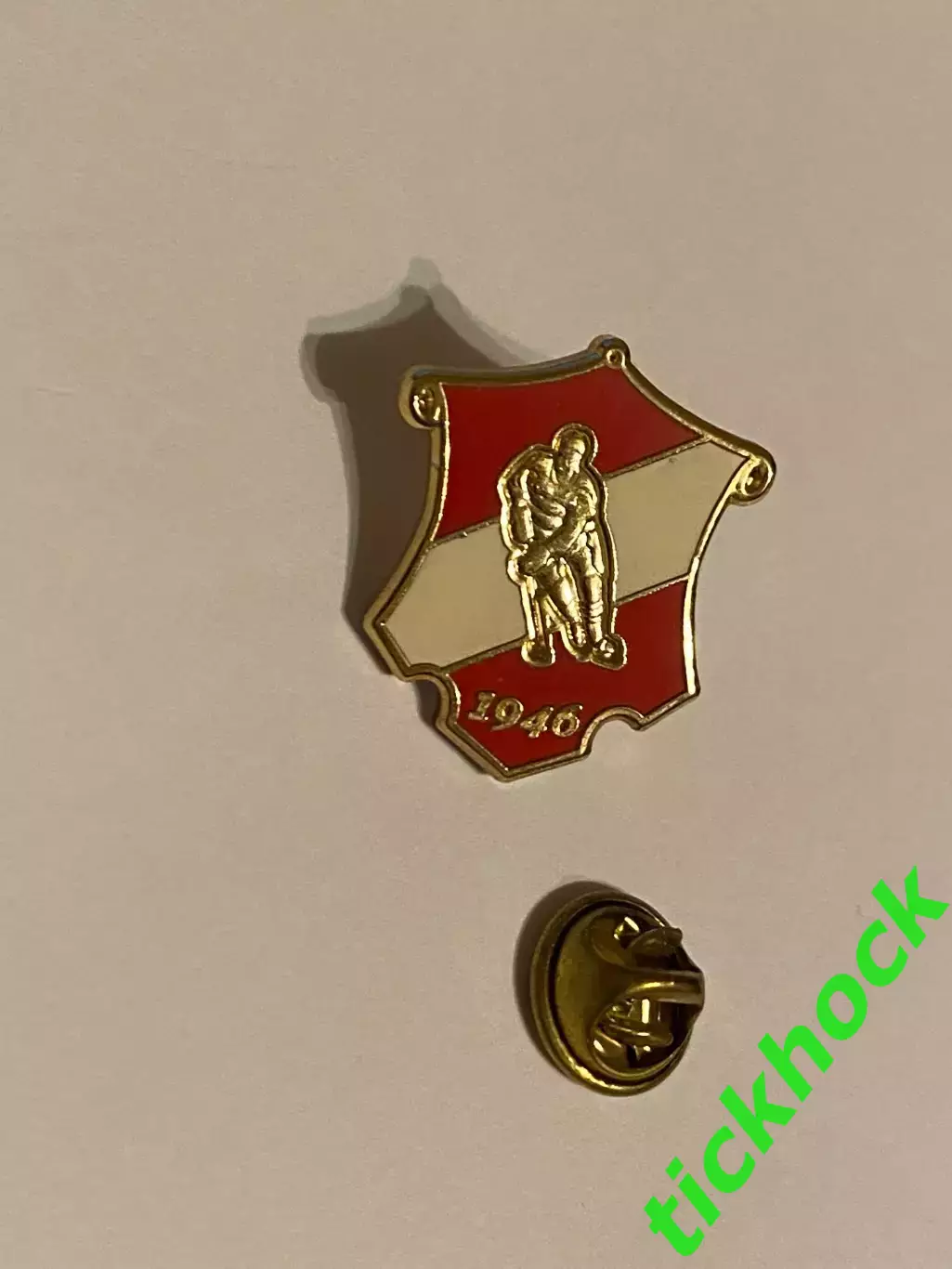 ХК СПАРТАК Москва - год основания 1946 / памятный значок