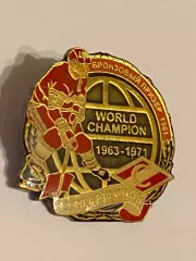 ХК СПАРТАК Москва СССР - Вячеслав Старшинов чемпион мира 1963-71! значок тяжмет
