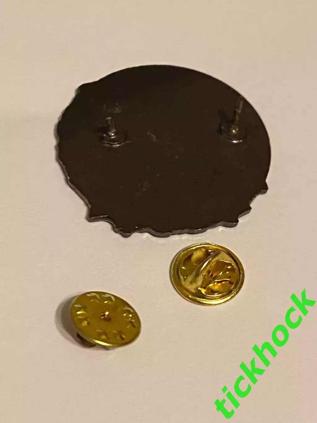 ХК СПАРТАК Москва СССР - Вячеслав Старшинов олимпийский чемпион! значок тяжмет 2