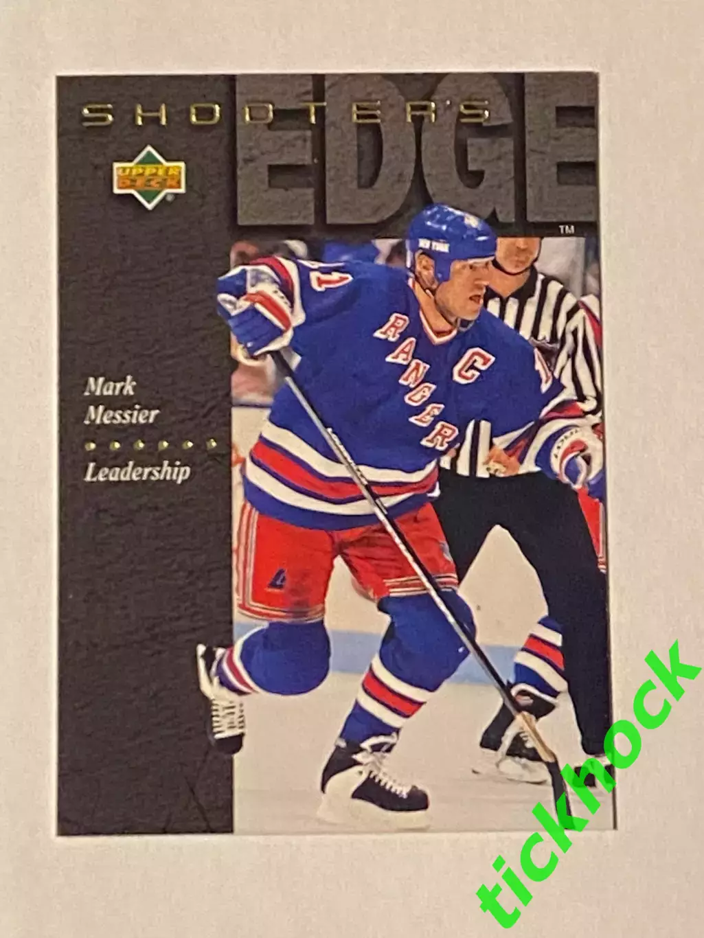 Марк Мессье _ Нью-Йорк Рейнджерс - Upper Deck - Shooters' Edge