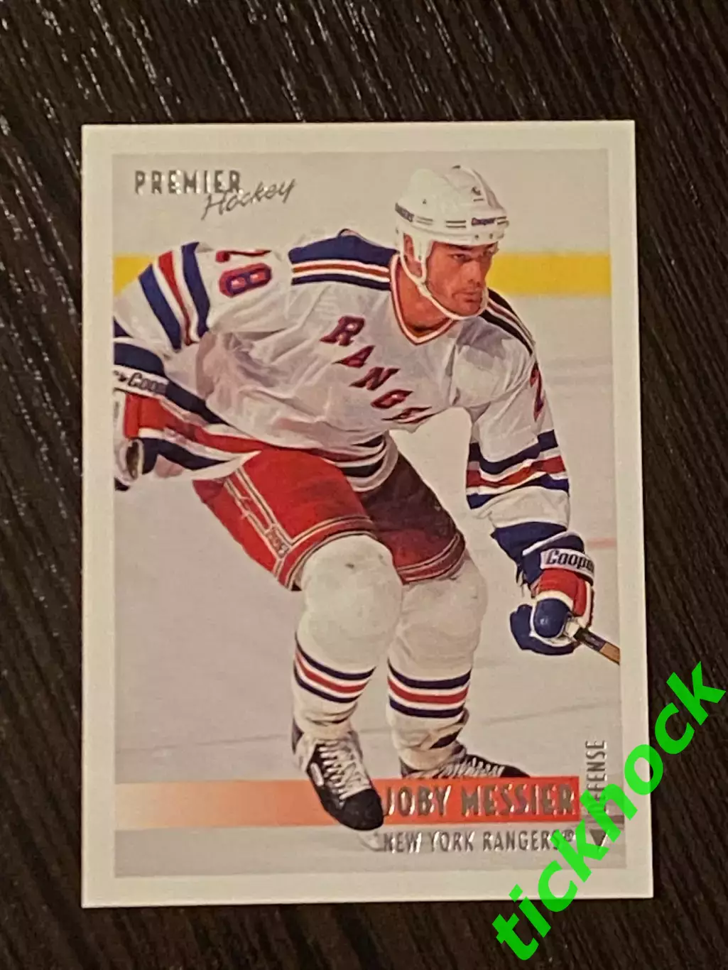 Джоби (Joby) Мессье _ Нью-Йорк Рейнджерс - TOPPS Premier hockey - 1994