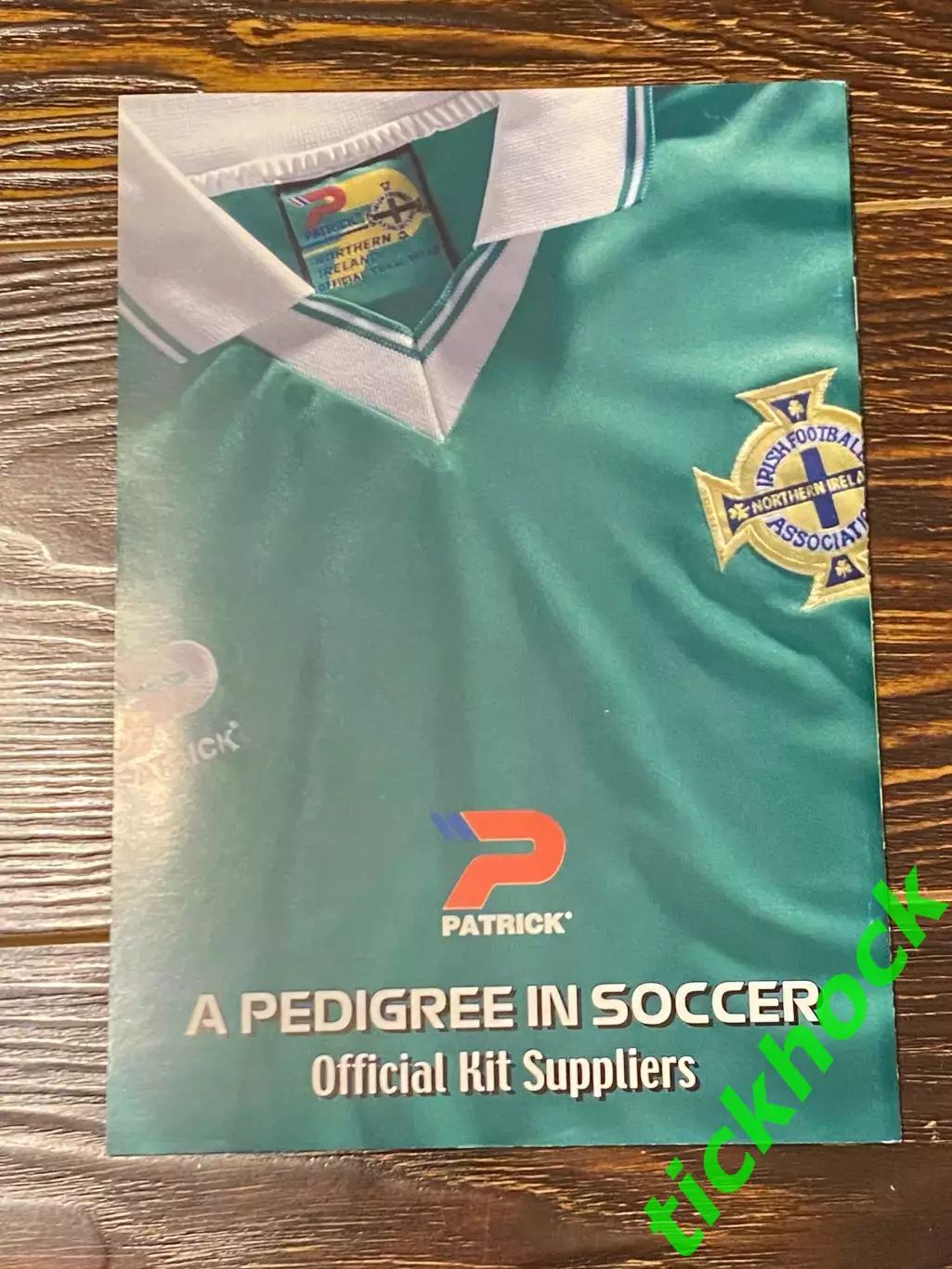 программа матча Северная Ирландия - Армения 10.09.2003 г.Белфаст 1