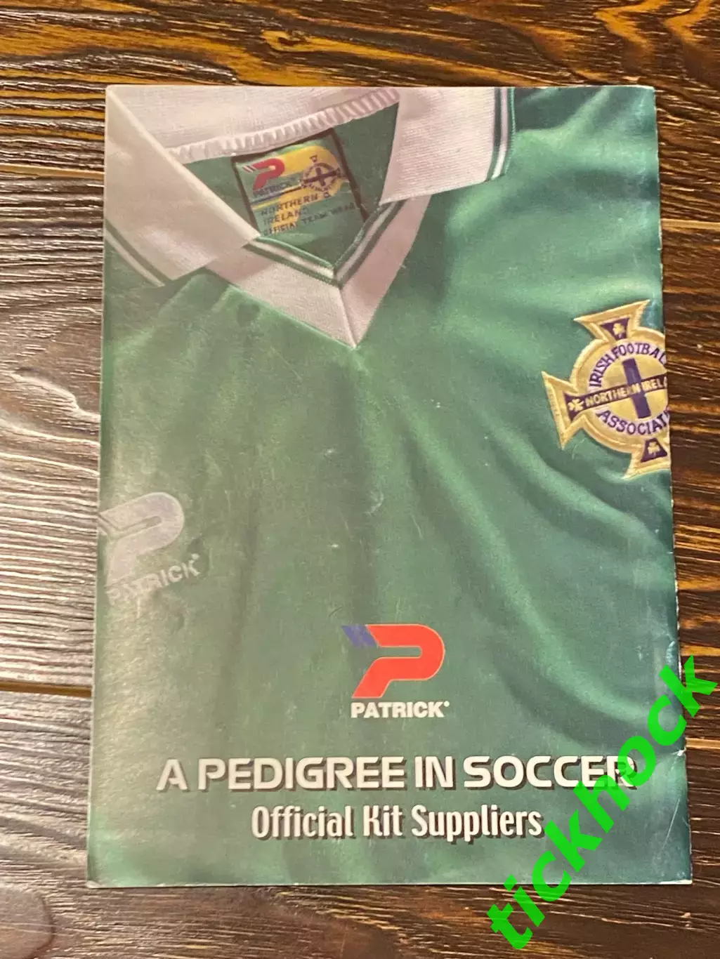 программа матча Северная Ирландия - Украина 16.10.2002 г.Белфаст 1