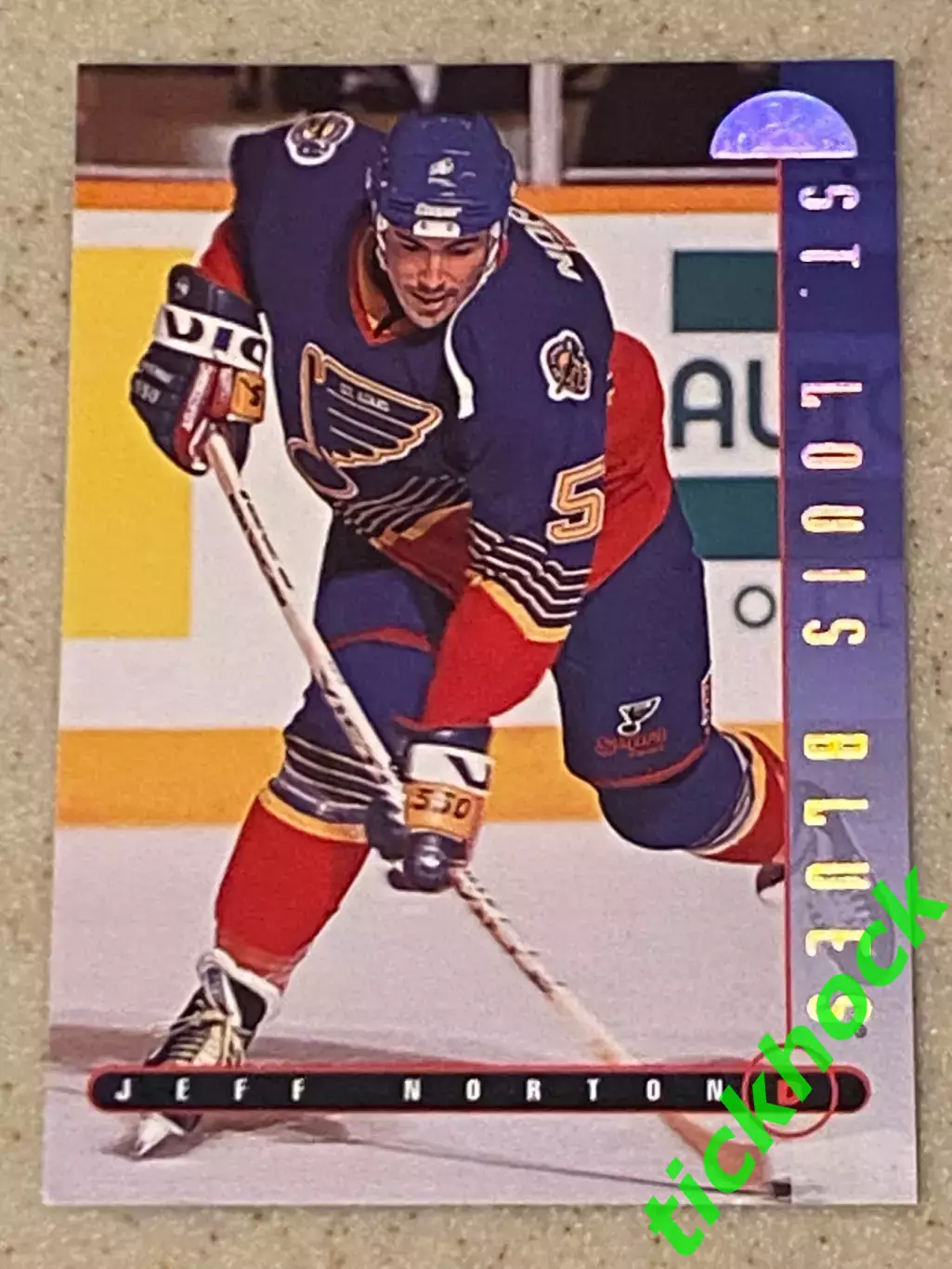 Джефф Нортон Сент-Луис Блюз - LEAF / DONRUSS 1995