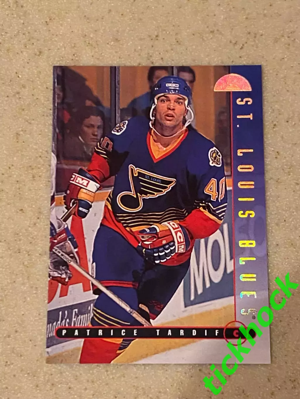 Патрис Тардиф _ Сент-Луис Блюз - LEAF / DONRUSS 1995