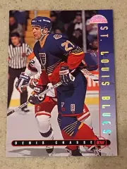 Денис Шассе _ Сент-Луис Блюз - LEAF / DONRUSS 1995