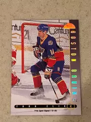 Тодд Элик _ Сент-Луис Блюз / Бостон Брюинз - LEAF / DONRUSS 1995