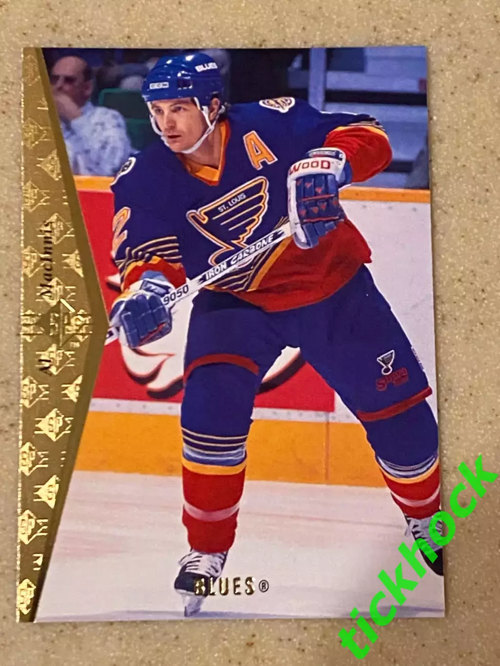 Эл Макиннис_ Сент - Луис Блюз - SP / Upper Deck - 1995