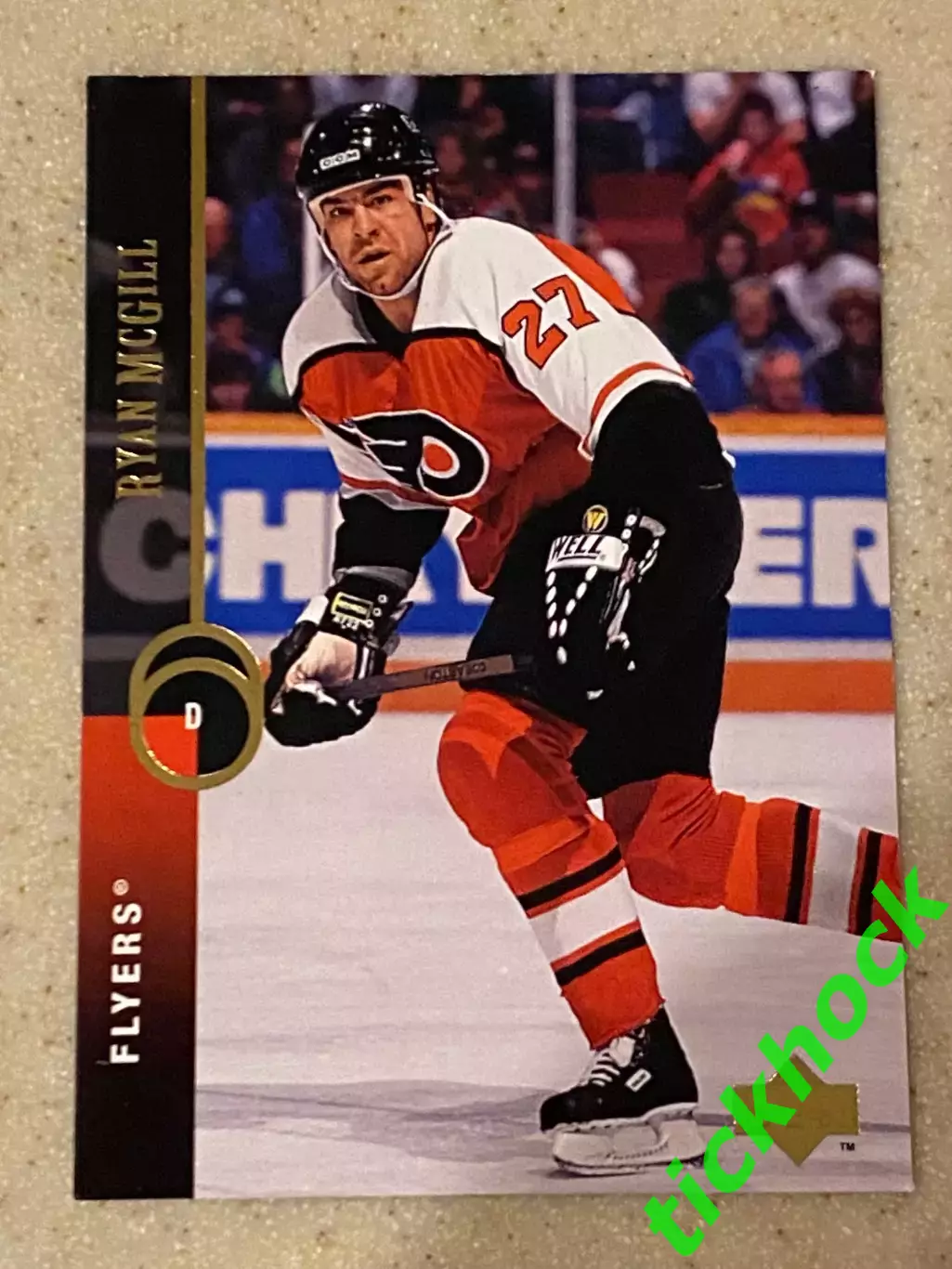 Райан Макгилл_ Филадельфия Флайерс - Upper Deck - 1994