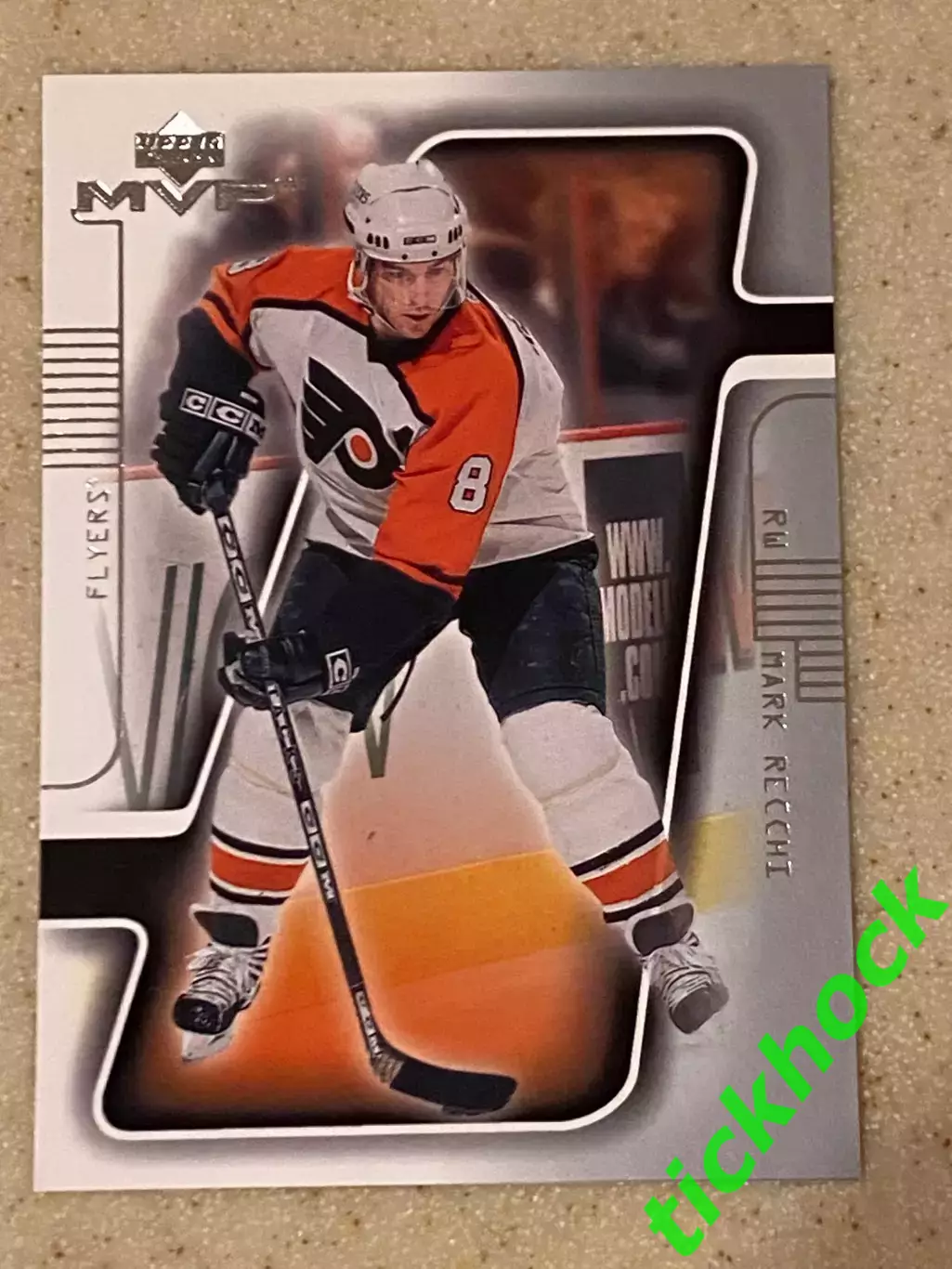 Марк Рекки_ Филадельфия Флайерс - MVP| Upper Deck - 2001