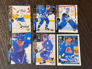 Квебек Нордикс 6 карточек - Upper Deck