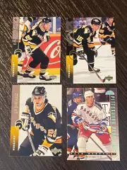 Питтсбург Пингвинз 4 карточки- Робитайл, Макичерн, Самуэльсон, Недвед