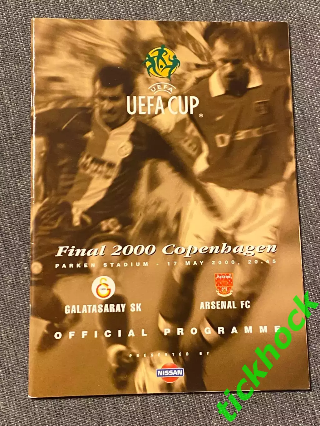 Галатасарай - Арсенал Лондон 2000 год. г.Копенгаген. Финал.Кубок УЕФА --------SY
