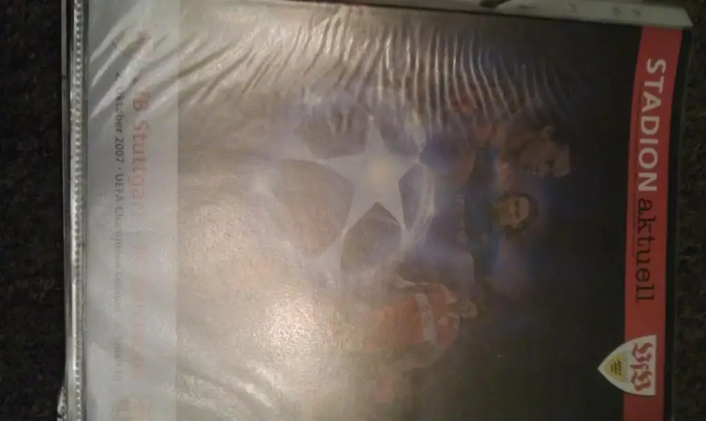 Штутгарт Германия - Барселона Испания 2.10.2007 лига Чемпионов