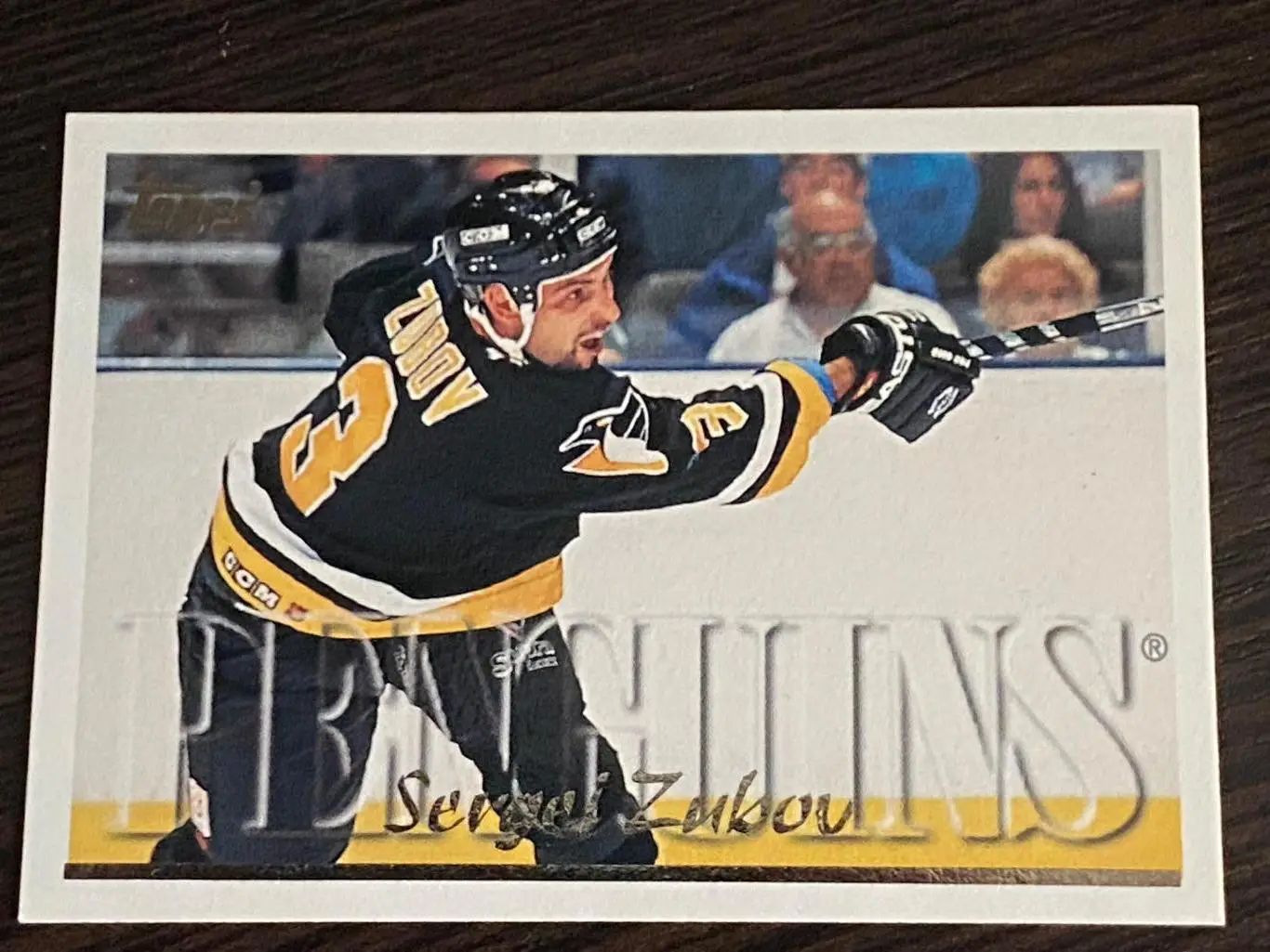 СЕРГЕЙ ЗУБОВ __ Питтсбург Пингвинз - TOPPS #333