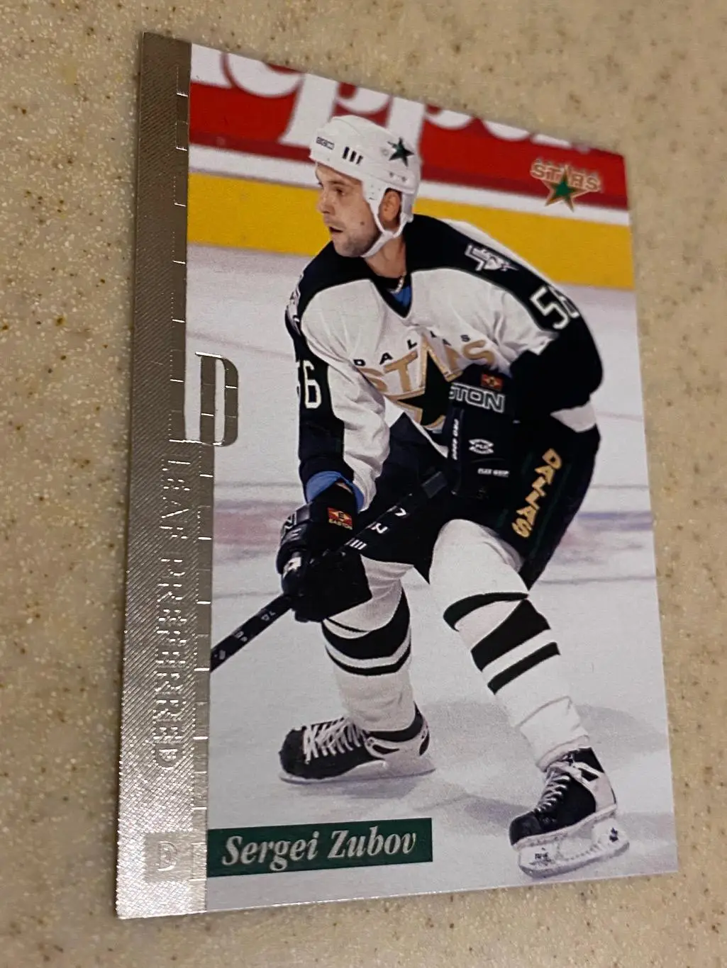 СЕРГЕЙ ЗУБОВ Даллас Старз - Leaf preferred # 63 -SY