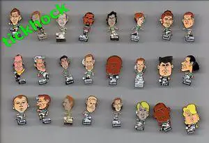 24 значкa - футболисты ФК СЕЛТИК Глазго Шотландия. ---- ZI