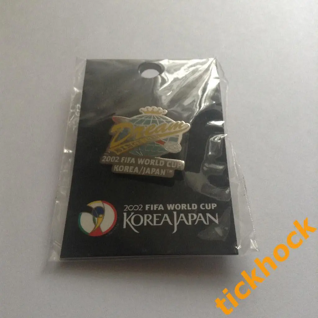 Официальный значок № 9 Чемпионат Мира 2002 == Корея Япония- SY//