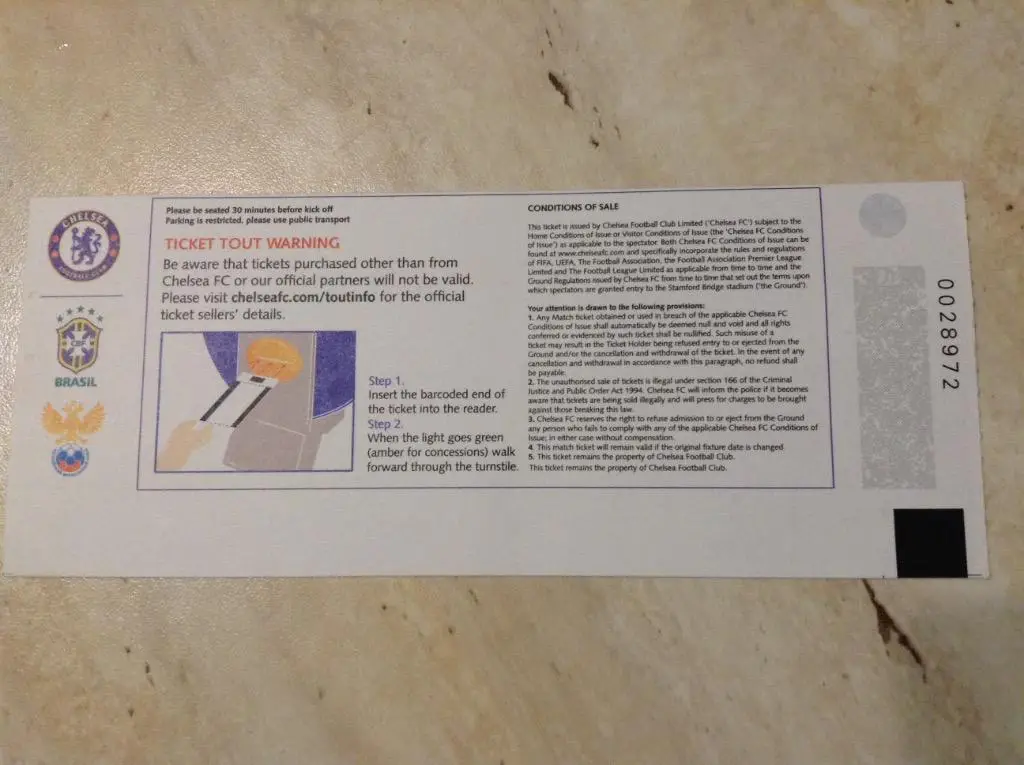 25.03.2013г. МТМ на Стэмфорд Бридж (ЛОНДОН): Бразилия — Россия 3