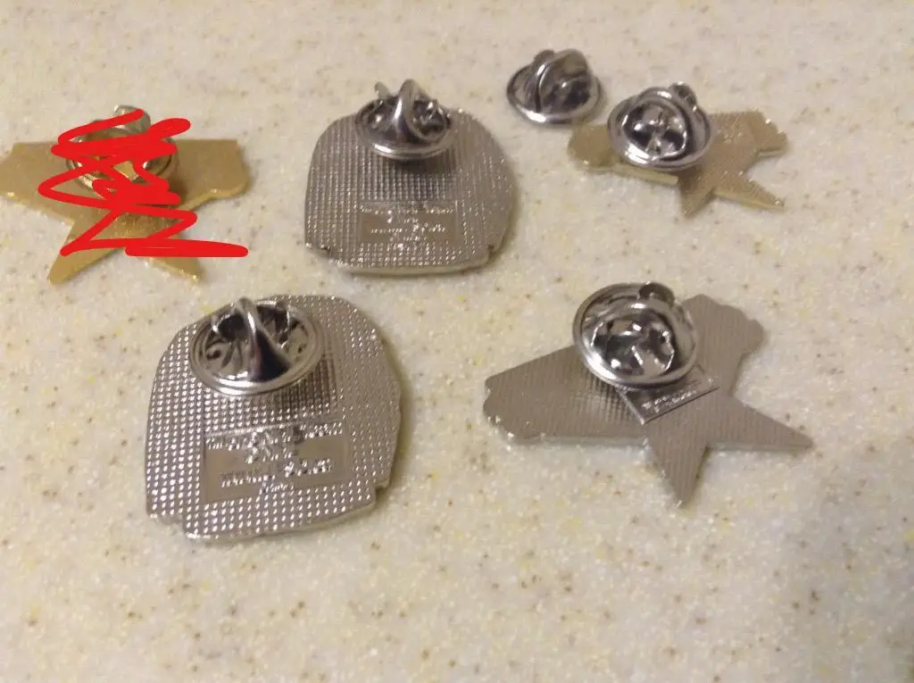 ХК Даллас Старз (НХЛ)- набор из 4 значков 1